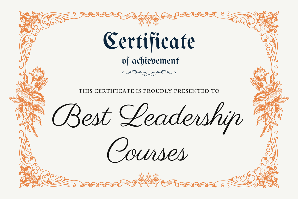 best leadership courses